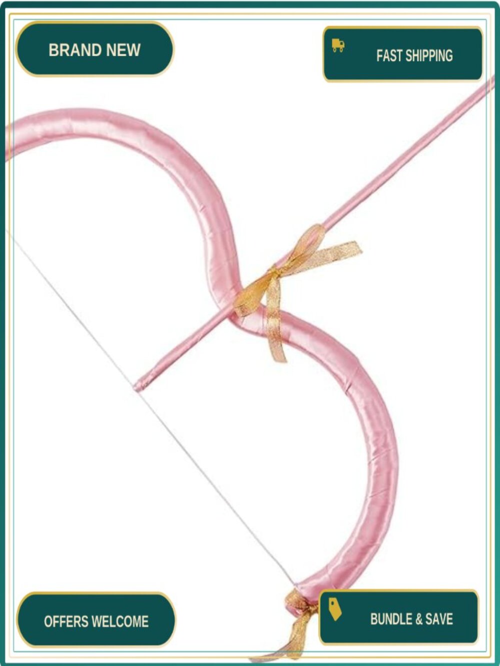 Cupid Bow Arrow Set Foam Cloth Costume Cosplay Party Favor